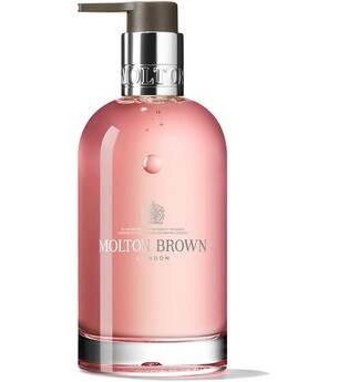 Molton Brown Delicious Rhubarb & Rose feine flüssige Handseife Glass Bottle Handreinigung 200.0 ml