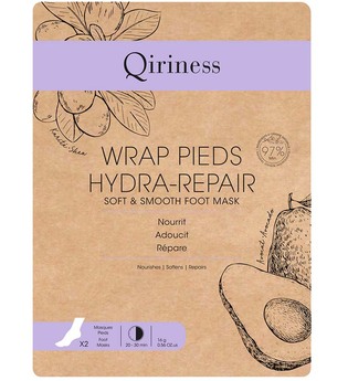 QIRINESS Masken Wrap Pieds Hydra-Repair - Fußmaske 16 g