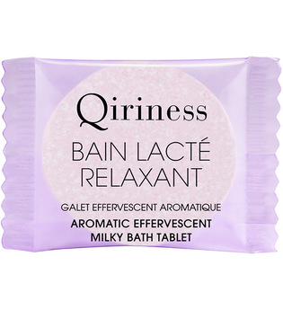 QIRINESS Bain Lacté Relaxant Aromatic Effervescent Milky Bath Tablet Bademilch  1 Stk