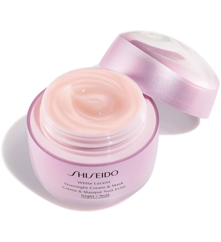 Shiseido WHITE LUCENT Overnight Cream & Mask Feuchtigkeitsmaske 75.0 ml