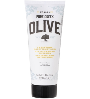 KORRES Gesichtsreinigung OLIVE 3In1 Cleansing Emulsion - all skin types 200 ml