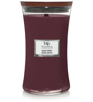 WoodWick Black Cherry Large Hourglass Duftkerze  610 g