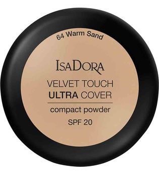 Isadora Velvet Touch Ultra Cover Compact Powder SPF 20 64 Warm Sand 7,5 g Kompaktpuder