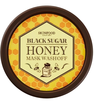SKINFOOD Black Sugar Honey Mask Wash Off Gesichtsmaske  100 g
