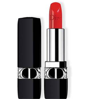 Dior - Rouge Dior – Nachfüllbarer Lippenstift – Satiniert, Matt, Metallic & Samtig - -rouge Dior Satin 080 Red Smile