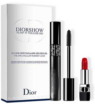 Dior - Make-up-set – Diorshow Pump 'n' Volume Mascara & Roter Lippenstift - -diorshow Pump 'n' Volume Mascara Set