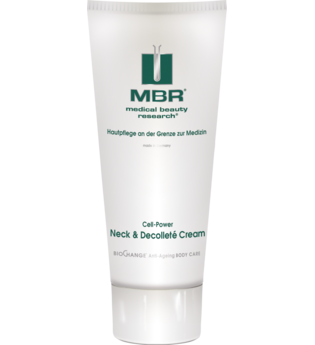 MBR Medical Beauty Research BioChange - Body Care Cell-Power Neck & Decolleté Cream Hals- & Dekolletee-Pflege 100.0 ml