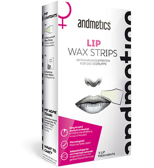 Andmetics Gesichtspflege Wachsstreifen Lip Stripes Women 1 Stk.