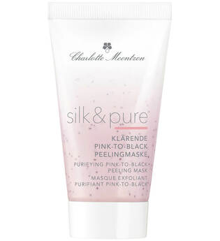 Charlotte Meentzen Silk & Pure Klärende Pink-To-Black Peelingmaske Reinigungsmaske 50.0 ml