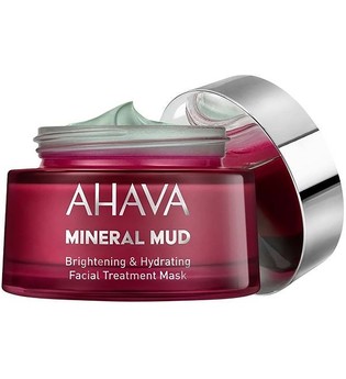AHAVA Mineral Mud Brightening & Hydrating Facial Treatment Feuchtigkeitsmaske 50.0 ml