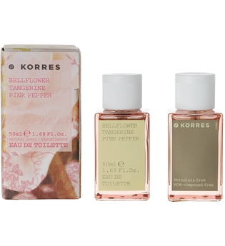 Korres natural products Bellflower / Tangerine / Pink Pepper Eau de Toilette für Sie