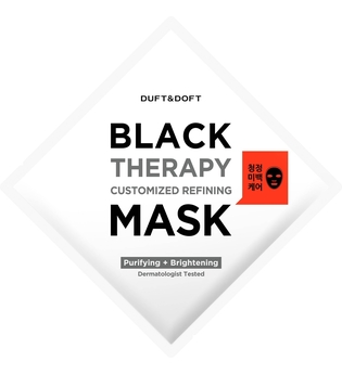 DUFT & DOFT Gesichtsmaske Black Therapy Customized Refining Mask 38 ml