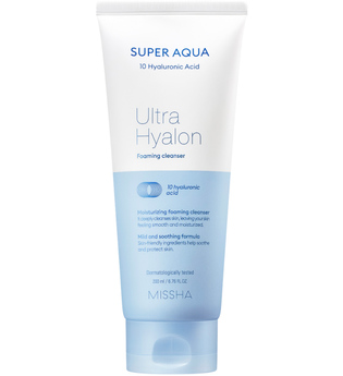 Missha Super Aqua 10 Hyaluronic Acid Gesichtsreinigungsschaum 200.0 ml