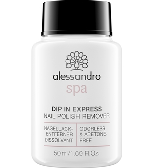 Alessandro Nagellack Spa Dip In Express Nail Polish Remover 50 ml