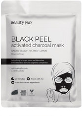 BARBER PRO Face Putty Black Peel-Off Mask with Activated Charcoal (3 Anwendungen)