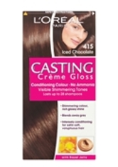 L'Oréal Paris Casting Crème Gloss Semi-Permanent Hair Dye (Various Shades) - 415 Iced Chocolate