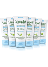 Simple Water Boost Hydrating Gel Cream For Hydrated Skin 6 x 50ml