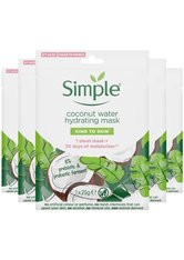 Simple Kind to Skin Coconut Water Hydrating Mask 5 x 25g