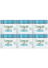 Simple Water Boost Skin Quench Night Cream for Dehyrdated Skin 6 x 50ml