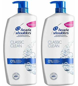 Head & Shoulders Shampoo Classic Clean 2 x 1000ml