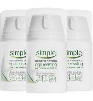 Simple Regeneration Age Resisting Day Cream 3 x 50ml
