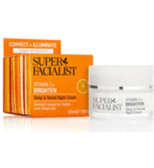 Super Facialist Vitamin C+ Brighten Sleep and Reveal Night Cream - 50ml