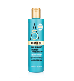 Argan+ 5-Oil Miracle Shampoo 300ml