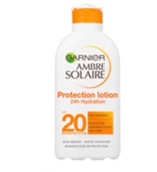 Garnier Ambre Solaire Protection Lotion with Vitamin C SPF20 200ml
