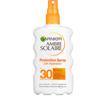 Garnier Ambre Solaire Ultra-Hydrating Shea Butter Sun Cream Spray LSF 30 (200 ml)
