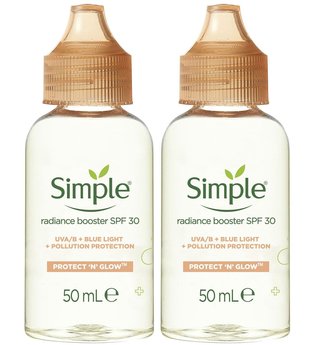 Simple Protect 'N' Glow Radiance Booster SPF 30 2 x 50ml