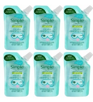 Simple Kind to Skin Micellar Cleansing Water Pouch 6 x 50ml