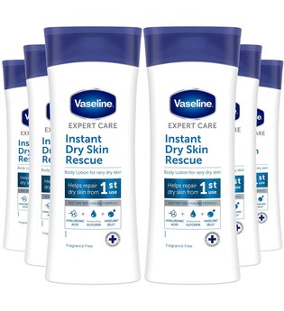 Vaseline Instant Dry Skin Rescue Body Lotion 6 x 400ml
