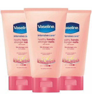 Vaseline Intensive Care Hand Cream For Healthy Hands & Stronger Nails 3 x 75ml