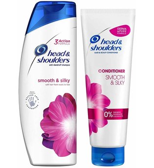 Head & Shoulders Smooth & Silky Shampoo 1 x 500ml & Conditioner 1 x 275ml
