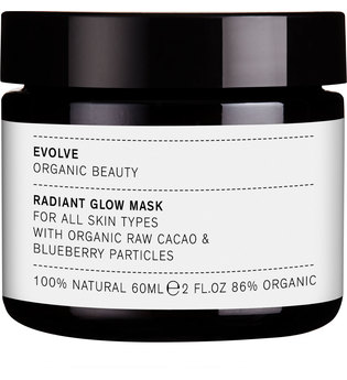 Evolve Organic Beauty Radiant Glow 2-in-1 Mask Scrub Glow Maske 60.0 ml