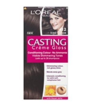 L'Oréal Paris Casting Crème Gloss Semi-Permanent Hair Dye (Various Shades) - 412 Iced Cocoa Brown