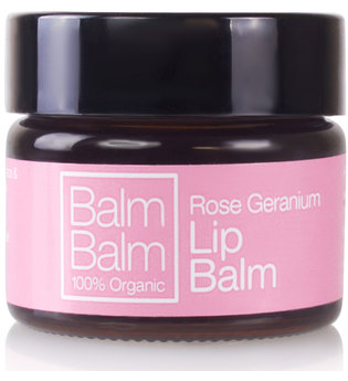 Balm Balm 100% Organic Lip Balm Rose Geranium 15ml
