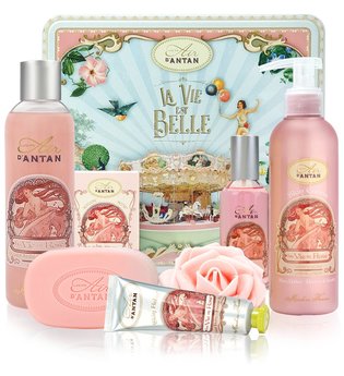 Un Air d'Antan La Vie Est Belle French Bath & Body Collection Gift Set La Vie en Rose