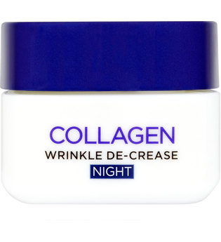 L'Oréal Paris Dermo-Expertise Wrinkle De-Crease Collagen Re-Plumper Night Cream with Collagen 50ml
