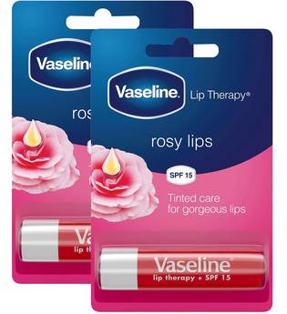 Vaseline Rosy Lip Therapy Balm Sticks 2 x 4g