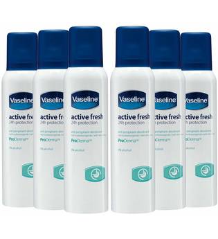 Vaseline Active Fresh ProDerma Anti Perspirant Deodorant 6 x 150ml