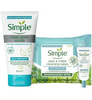 Simple Daily Detox Clear Pore Cleansing Bundle