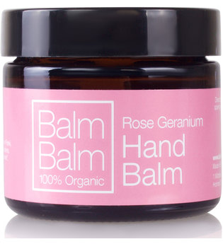 Balm Balm 100% Organic Hand Balm Rose Geranium 60ml