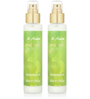 M. Asam Vino Gold Deodorant Duo, 2x100 ml- asambeauty Kosmetik