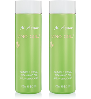 M. Asam Vino Gold Duo Reinigungsgel für das Gesicht, 2x250 ml- asambeauty Kosmetik