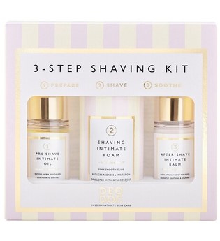 Deodoc - 3 Step Shaving Kit - Intimate Shave 3 Shaving Products Coco