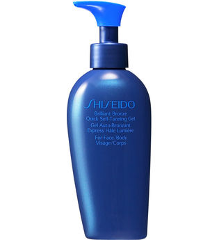 Shiseido Sun Care Brilliant Bronze Quick Self-Tanning Gel Selbstbräunungsgel  150 ml