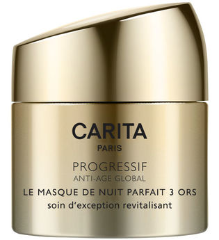 CARITA Progressif Anti-Âge Global Le Masque De Nuit Parfait 3 Ors Gesichtsmaske  50 ml