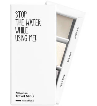 Stop The Water While Using Me! - Travel Minis Waterless Set - -all Natural Waterless Travel Set