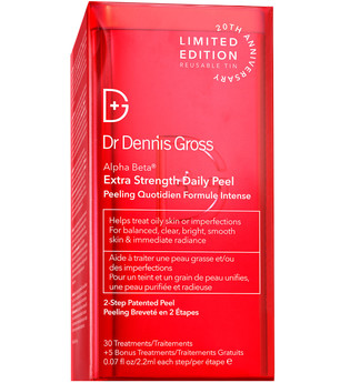 Dr Dennis Gross Alpha Beta Extra Strength Daily Peel 20th Anniversary Limited Edition Gesichtspeeling  35 Stk